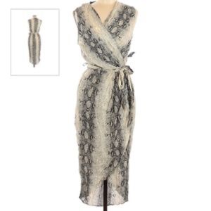 Paper Heart Sexy snake print dress.